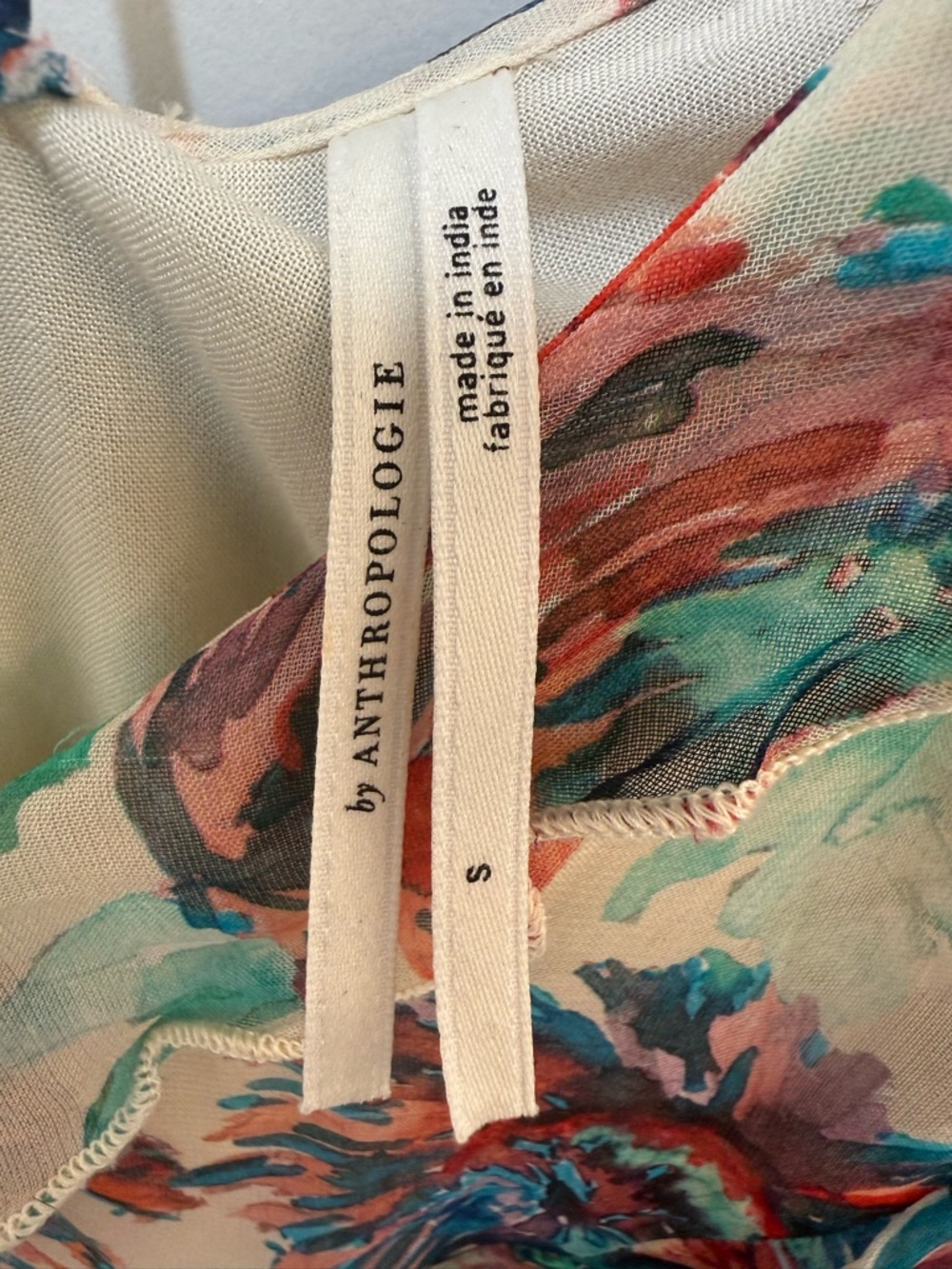 Anthropologie Floral Effortless Mini Dress - Picture 6 of 6